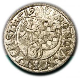 Picture for: 3 krajcary 1619 Jan Krystan, Jerzy Rudolf, Księstwo BrzeskoLegnickoWołowskie Złoty Stok