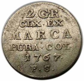 Picture for: 2 groschen 1767 Stanislaw August Poniatowski Warszawa
