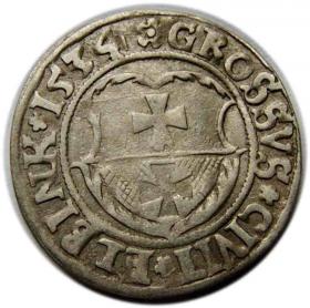 Picture for: Groschen 1534 Sigismund I the Old Elbląg