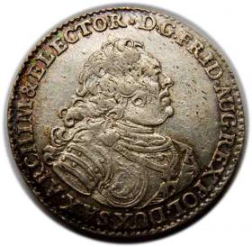 Grosz wikariacki 1740 August III Drezno