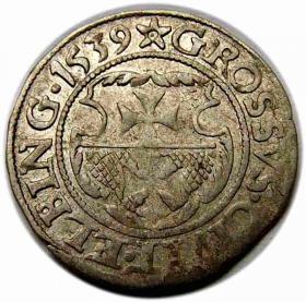 Picture for: Groschen 1539 Sigismund I the Old Elbląg