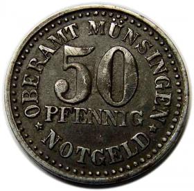 Picture for: 50 fenigów 1920 Munsingen Niemcy