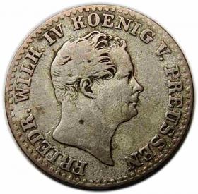 2 1/2 srebrnego grosza 1843 Fryderyk Wilhelm IV Prusy Berlin