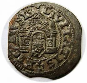 Picture 2 for: Schilling 1575 Free City of Riga