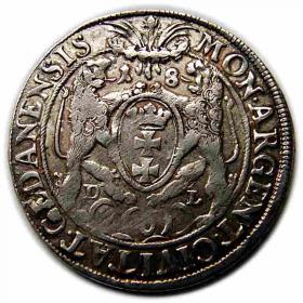 Picture 2 for: 1/4 thaler / ort / 18 groschen John II Casimir Gdansk