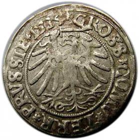 Picture 2 for: Groschen 1534 Sigismund I the Old Royal Prussia Torun
