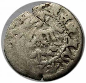 Picture 2 for: Half groschen Wladyslaw Jagiello Jogalia Krakow