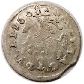 Picture for: Grosz 1608 Zygmunt III Waza Litwa Wilno