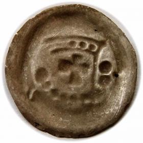 Picture 2 for: Brakteat ręka z proporcem Zakon Krzyżacki