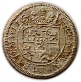 Picture 2 for: 1 krajcar 1700 Franciszek Ludwik von Pfalz Księstwo Nyskie Biskupów Wrocławskich Nysa