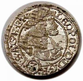 Picture for: 3 krajcary 1669 Leopold I Wrocław