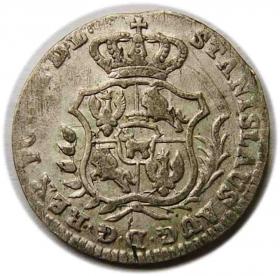 Picture 2 for: Dwugrosz 1766 Stanisław August Poniatowski Warszawa