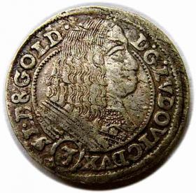 Picture for: 3 krajcary 1661 Ludwik IV Legnicki Księstwo Brzesko  Legnicko  Wołowskie Brzeg