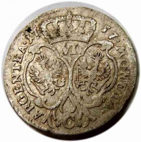 Picture 2 for: Szóstak 1757 Fryderyk II Wielki Prusy