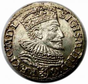 Picture for: Trojak 1593 Zygmunt III Waza Malbork