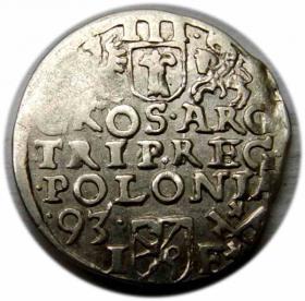 Picture 2 for: Trojak 1593 Zygmunt III Waza Poznań
