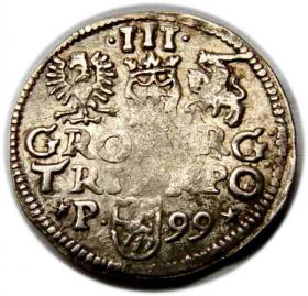 Picture 2 for: Trojak 1599 Zygmunt III Waza Poznań