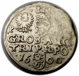 Picture 2 for: 3 groschen 1600 Sigismund III Vasa Poznan