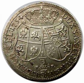 Picture 2 for: 1/3 talara 1754 August III Drezno