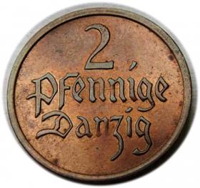Picture for: 2 fenigi 1937 Wolne Miasto Gdańsk Berlin