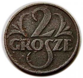 2 grosze 1923 II RP Warszawa