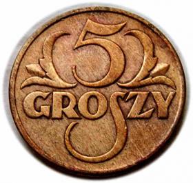 Picture for: 5 groszy 1937 II RP Warszawa