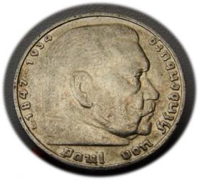 Picture for: 5 marek 1935 Paul von Hindenburg / orzeł pruski Monachium