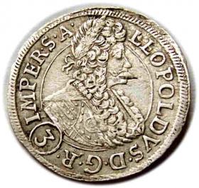 Picture for: 3 krajcary 1696 Leopold I Habsburg Czechy Praga