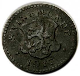 Picture 2 for: 10 pfennig 1917 Swinoujscie Swinemunde