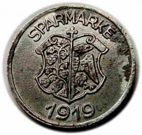 5 pfennig 1919 Sroda Slaska / Neumarkt