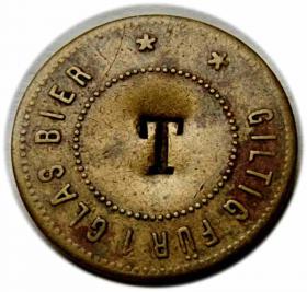 Picture 2 for: Żeton piwny Niemcy