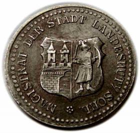 Picture 2 for: 10 pfennig Kamienna Gora / Landeshut