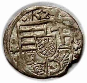 Picture 2 for: Denar 1524 Ludwik I Jagiellończyk Wrocław