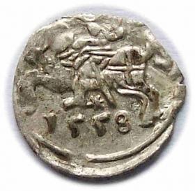 Picture for: Denar 1558 Zygmunt II August Wilno