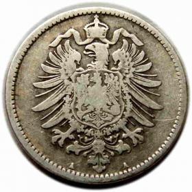 Picture 2 for: 1 marka 1875 Wilhelm I Hohenzollern Niemcy Berlin