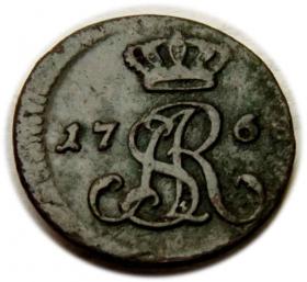 Picture 2 for: Półgrosz 1768 Stanisław August Poniatowski Kraków