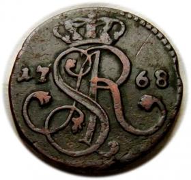 Picture for: Grosz 1768 Stanisław August Poniatowski Kraków