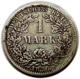 Picture for: 1 marka 1876 Wilhelm I Hohenzollern Niemcy Berlin