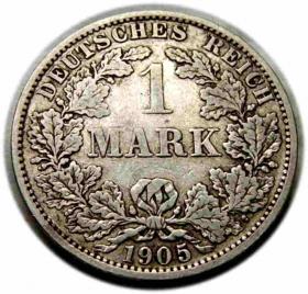 Picture for: 1 marka 1905 Wilhelm II Hohenzollern Niemcy Berlin
