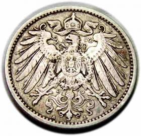 Picture 2 for: 1 marka 1905 Wilhelm II Hohenzollern Niemcy Berlin