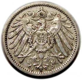 1 marka 1908 Wilhelm II Hohenzollern Niemcy Berlin
