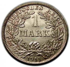 Picture for: 1 marka 1911 Wilhelm II Hohenzollern Niemcy Berlin