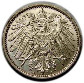 Picture 2 for: 1 marka 1911 Wilhelm II Hohenzollern Niemcy Berlin