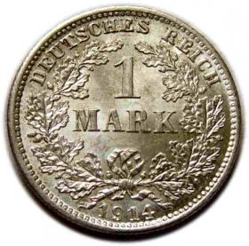 Picture for: 1 marka 1914 Wilhelm II Hohenzollern Niemcy Monachium