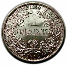 Picture for: 1 marka 1915 Wilhelm II Hohenzollern Berlin