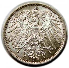 Picture 2 for: 1 marka 1915 Wilhelm II Hohenzollern Berlin