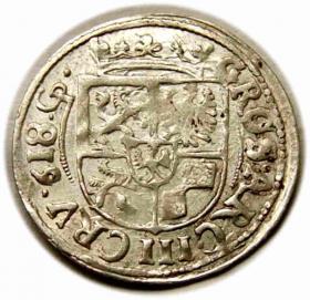 Picture 2 for: 3 kreuzer 1618 John George Duchy of Krnov