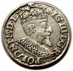 Picture for: Trojak 1595 Zygmunt III Waza Olkusz