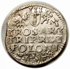 Picture 2 for: Trojak 1595 Zygmunt III Waza Wschowa