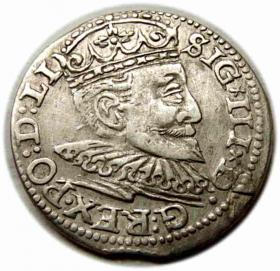 Picture for: Trojak 1595 Zygmunt III Waza Ryga